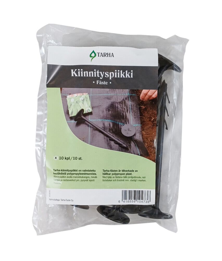 Kinnituspiigid kattekangale 20 cm, 10 tk