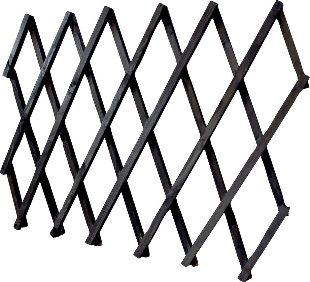 Lillevõre 90 x 200 cm, must