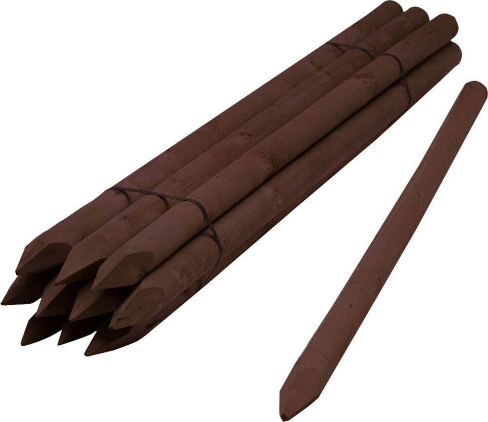 Aiapost 50 x 2000 mm, pruun