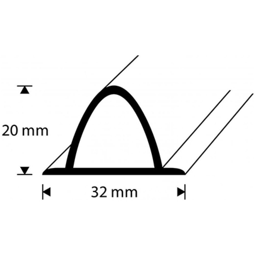 Dušiliist Dione hall 32 mm