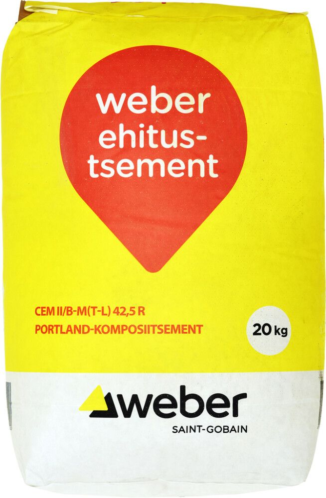 Ehitustsement Weber CEM II/B-M (T-L) 42,5 R 20 kg