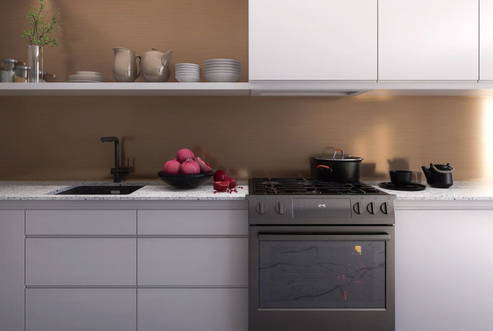 Alumiinium komposiitplaat Stocksund Stole U7harjatud pronks / must-kuldne marmor 610 x 3010 mm