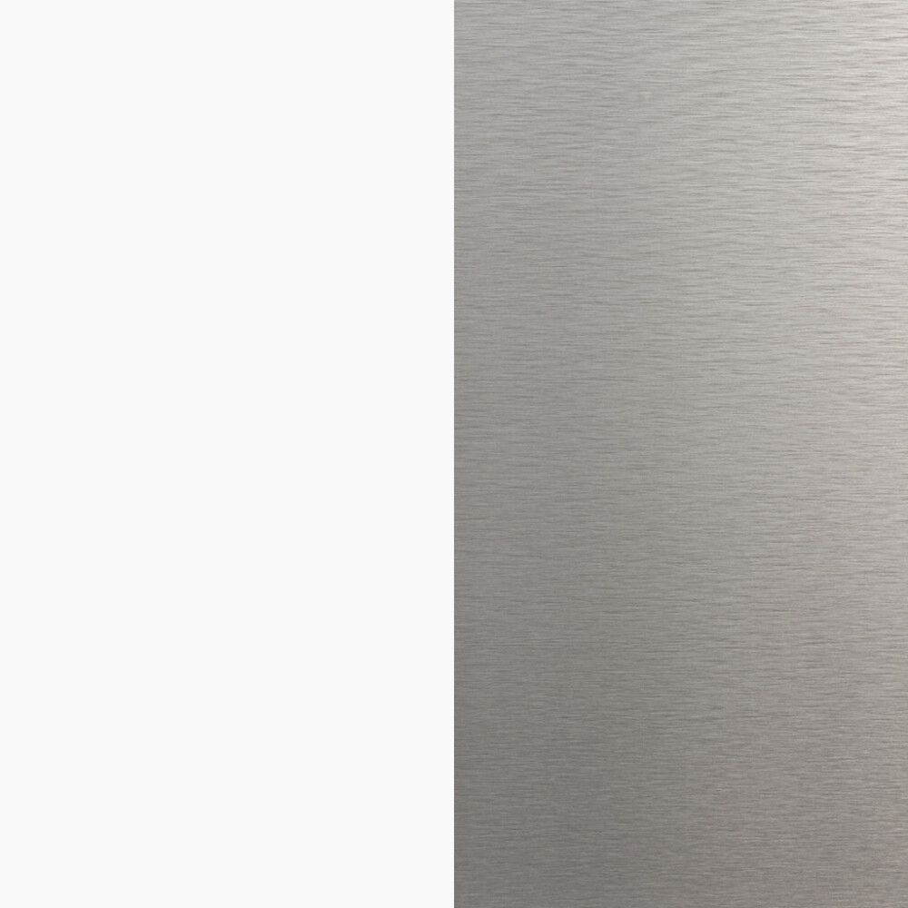 
Näidis alumiinium komposiitplaadile Stocksund Stole U1 matt valge / roster marmor