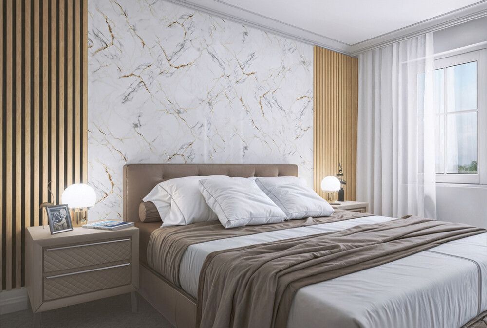 Ribipaneel Stocksund tamm 122 x 2600 mm