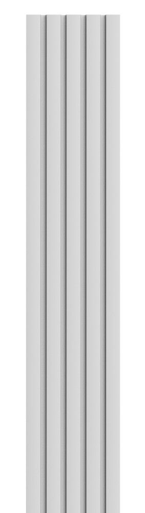 Ribipaneel Stocksund valge 122 x 2600 mm