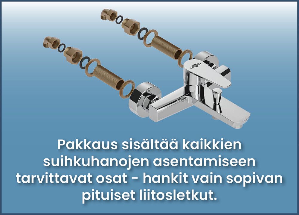 Dušikabiin Stocksund Suka 5 segistiga 90 x 90 x 200 cm