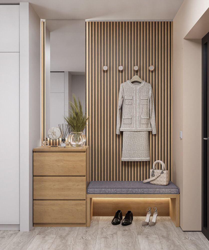 Ribipaneel Stocksund hele tamm 12 x 122 x 2600 mm