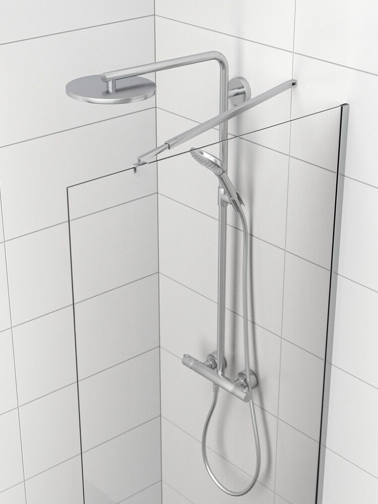 Dušisein fikseeritud Nordium 199,5 cm 90 cm