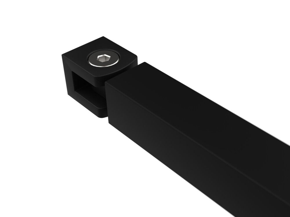 Dušiseina teleskooptugi Nordium 63-105 cm Must