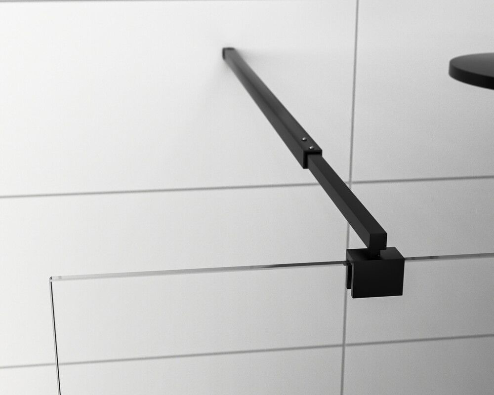 Dušiseina teleskooptugi Nordium 63-105 cm Must