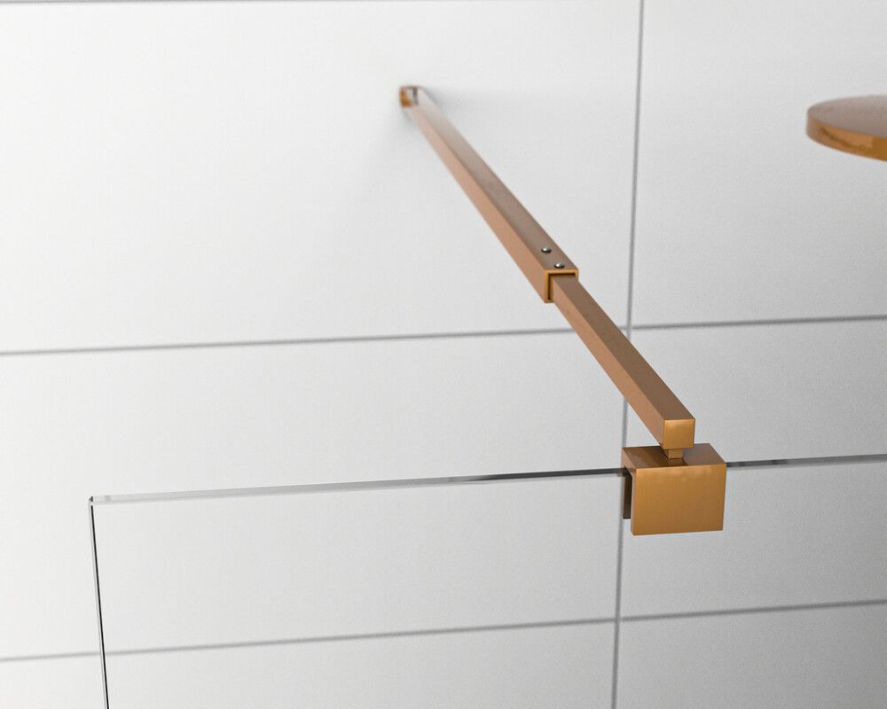 Dušiseina teleskooptugi Nordium 63-105 cm Messing