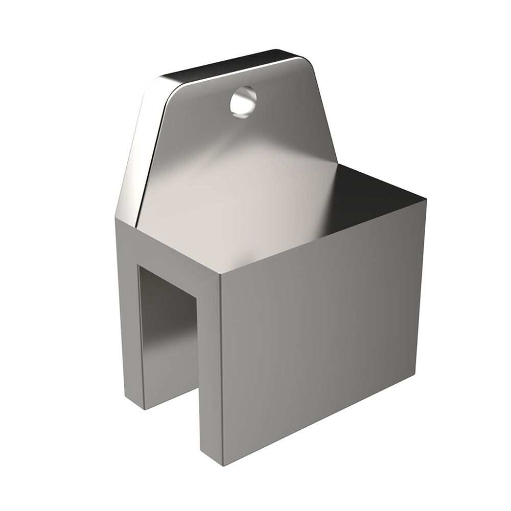 Dušiklaasi kinnitus Nordium 3 x 4 cm Kroom