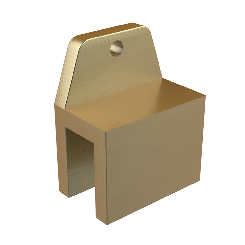 Dušiklaasi kinnitus Nordium 3 x 4 cm Messing