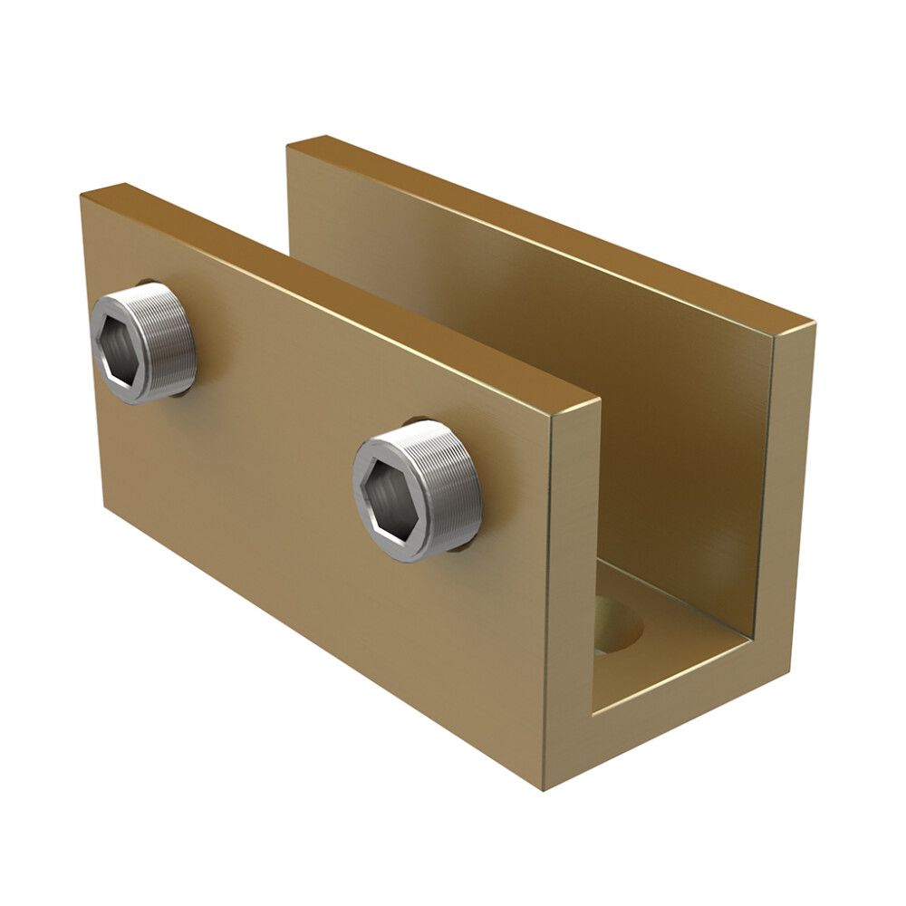 U-kandur Nordium 5 x 2,5 cm Messing