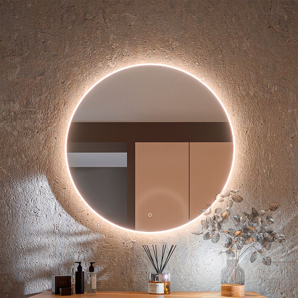 LED-peegel Stocksund Avonia ümar 80 cm