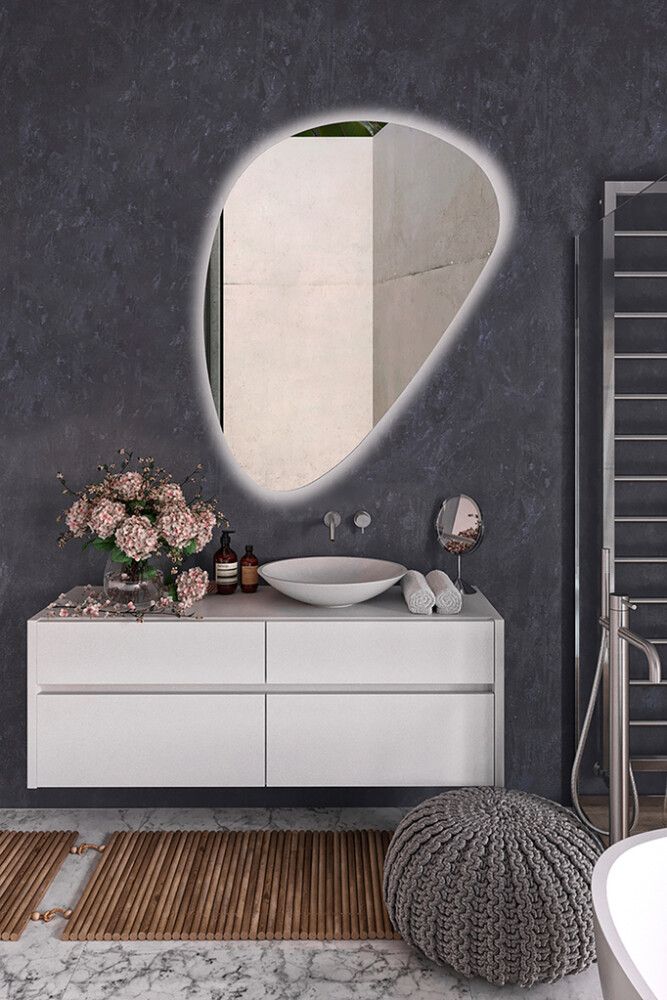 LED-peegel Andres Kivi 80 x 53 cm