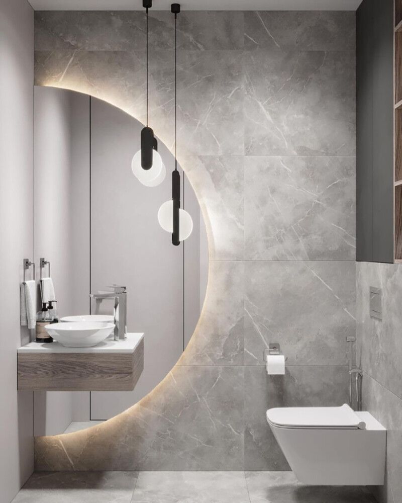 LED-peegel Andres D 160 x 80 cm