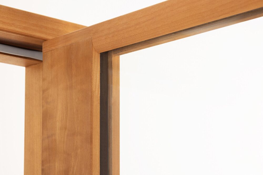 Saunauks Andres Etna läbipaistev termotöödeldud raam 7 x 19