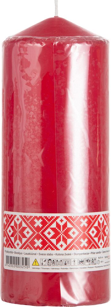 Lauaküünal 8 x 20 cm, punane