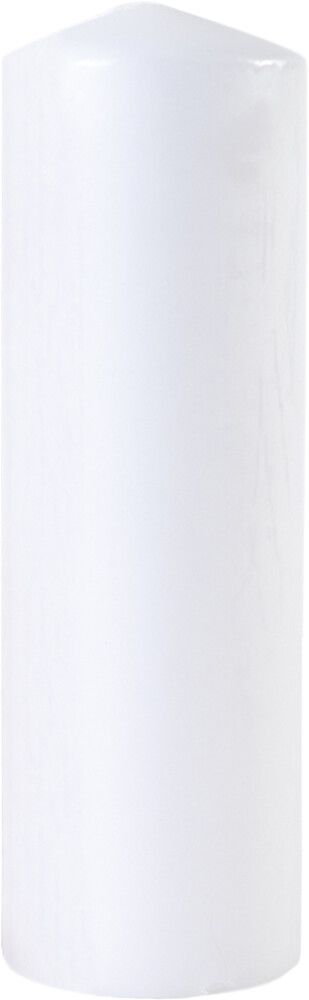 Laternaküünal 8 x 25 cm, valge