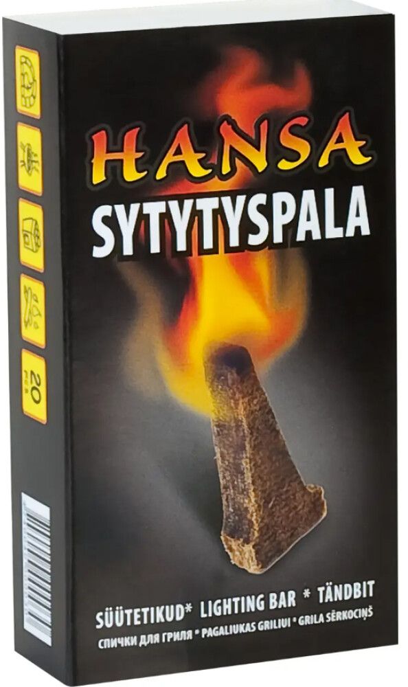 Süütetikud Hansa 20 tk