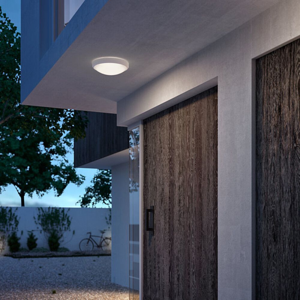 LED-välisvalgusti Philips Doris valge