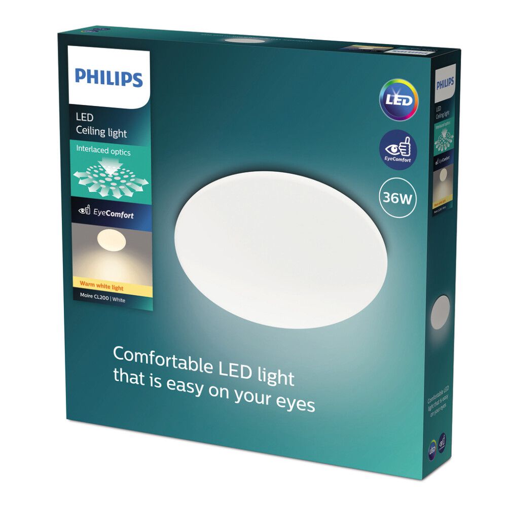 LED-plafoon Philips Moire