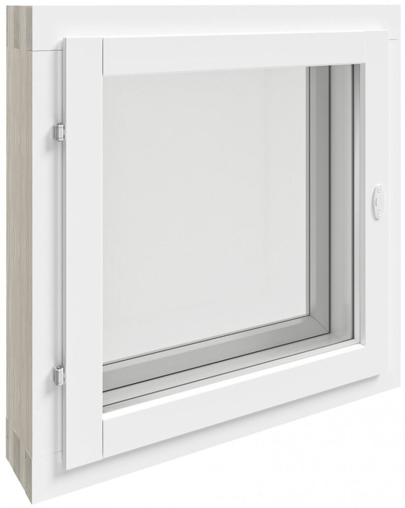 Puitalumiiniumaken MSE-AL 590 x 590 mm 6 x 6, vasak