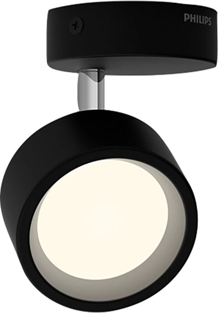 LED-kohtvalgusti Philips Bracia 1-osaline must