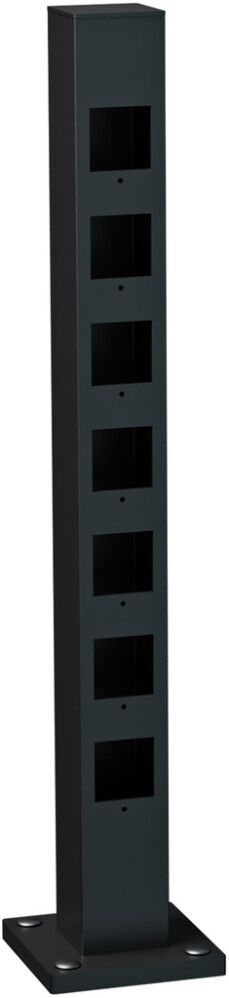 Aiapost Recal Furen must, eri pikkused