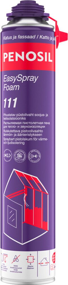 Pihustatav püstolivaht Penosil EasySpray Foam 111