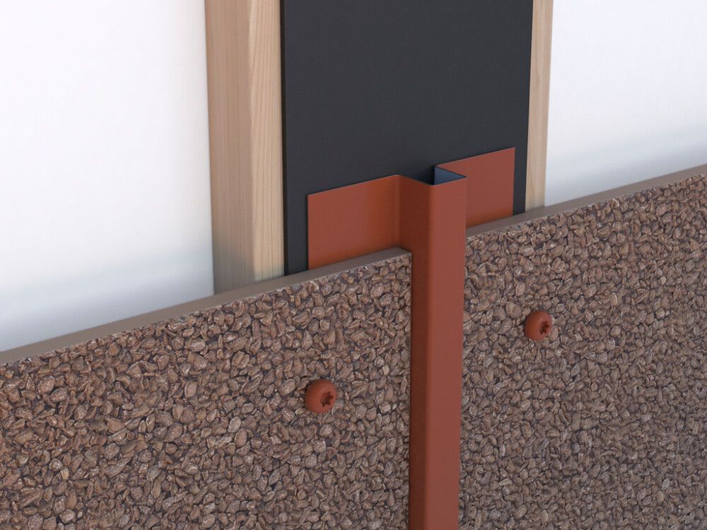 Vuugiliist fassaadi sokliplaadile roheline, 2 m