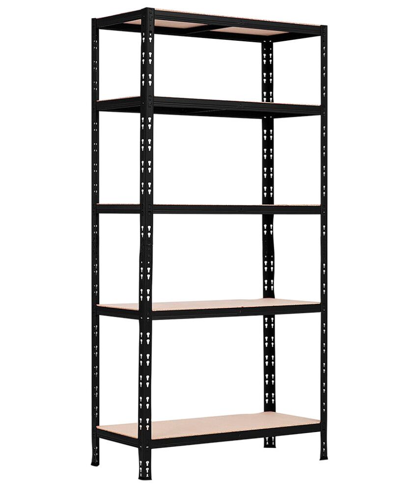 Metallriiul must 180 x 90 x 40 cm