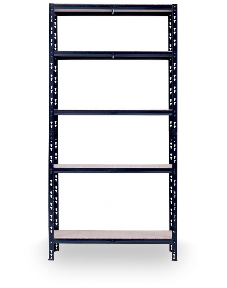 Metallriiul must 180 x 90 x 40 cm