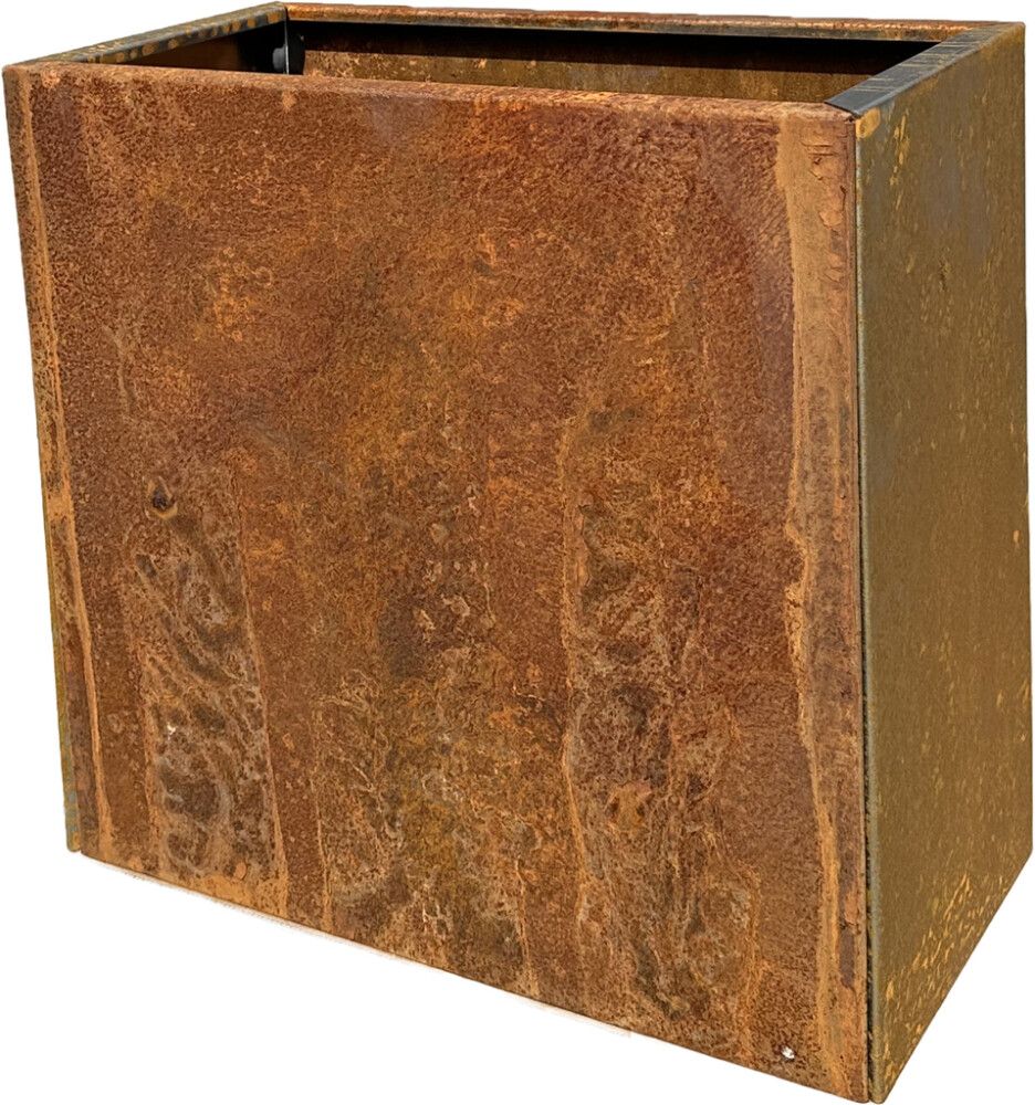 Lillepott Recal Corten 55 x 25 x 55 cm, teras