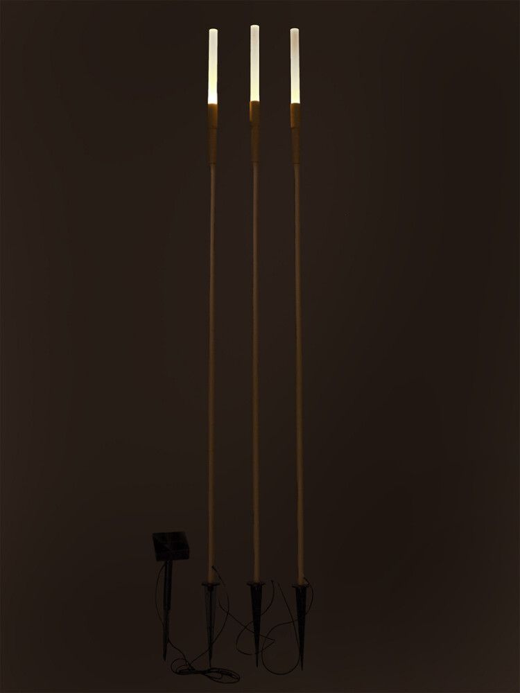 SolarvalgustiLuxform Ronda 3tk beež