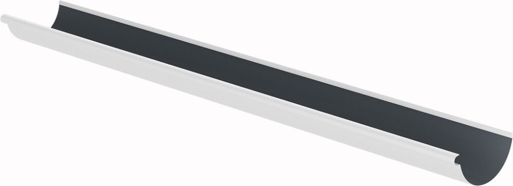 Vihmaveerenn Toode ümar 0,6 x 125 x 4000 mm must