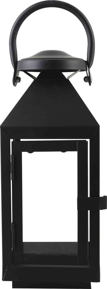 Latern Edith 10 x 10 x 23 cm, must