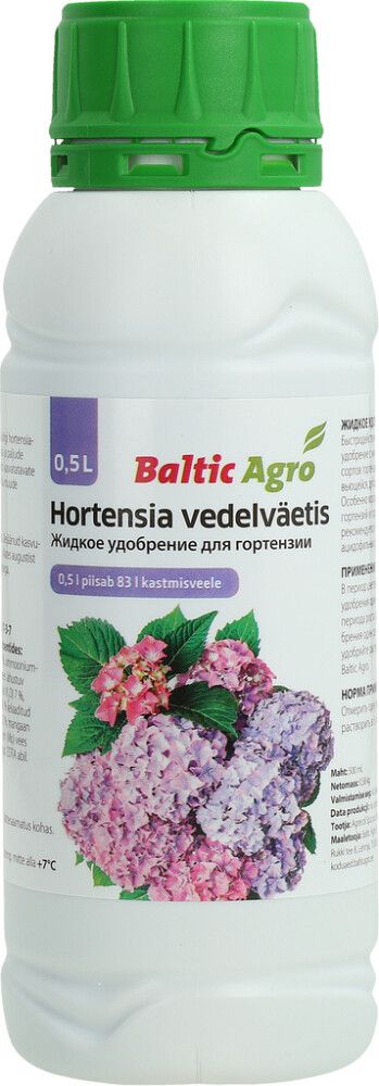 Hortensia vedelväetis 500 ml