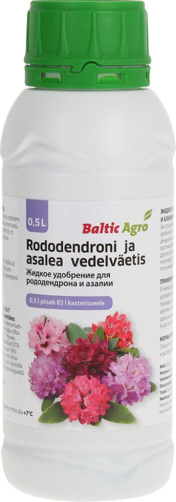 Rododendroni ja asalea vedelväetis 500 ml