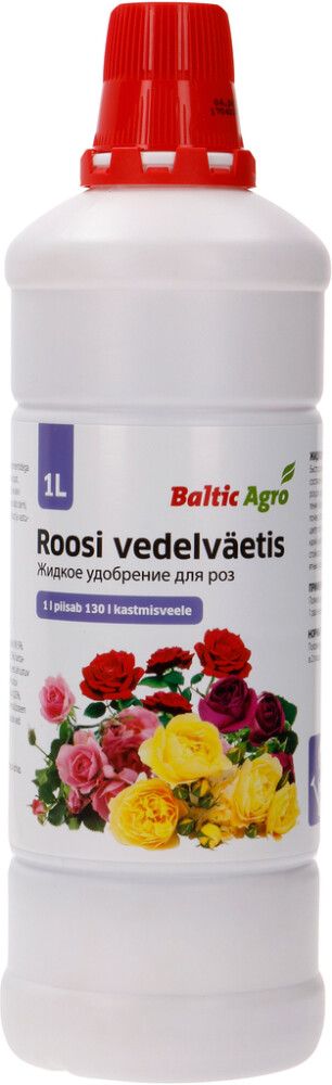 Rooside vedelväetis 1 l