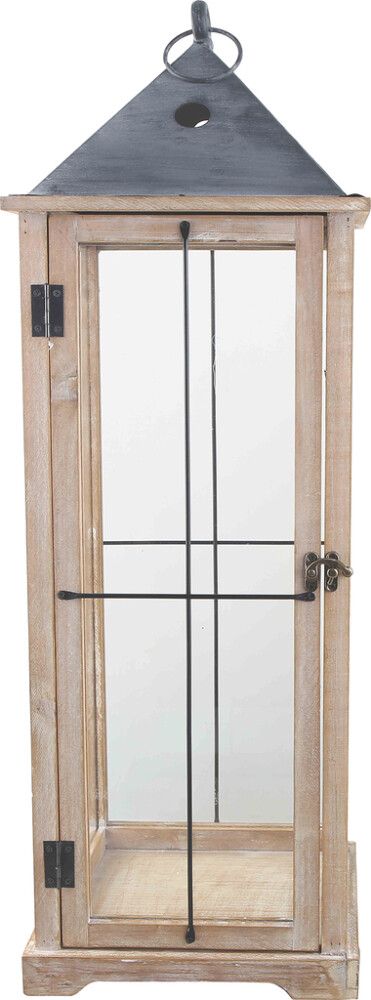 Latern Francesca 70 x 24 x 24 cm, pruun