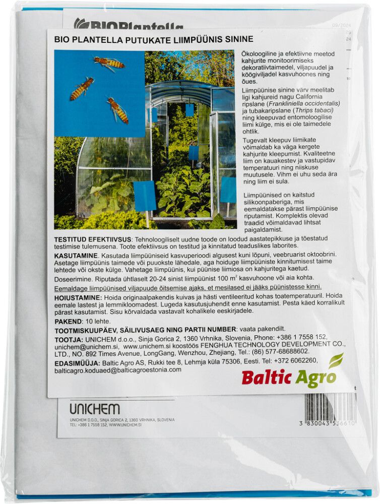 Sinine putukate liimpüünis