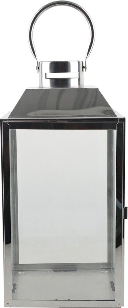 Latern Gemma 16,5 x 16,5 x 33 cm, hõbedane