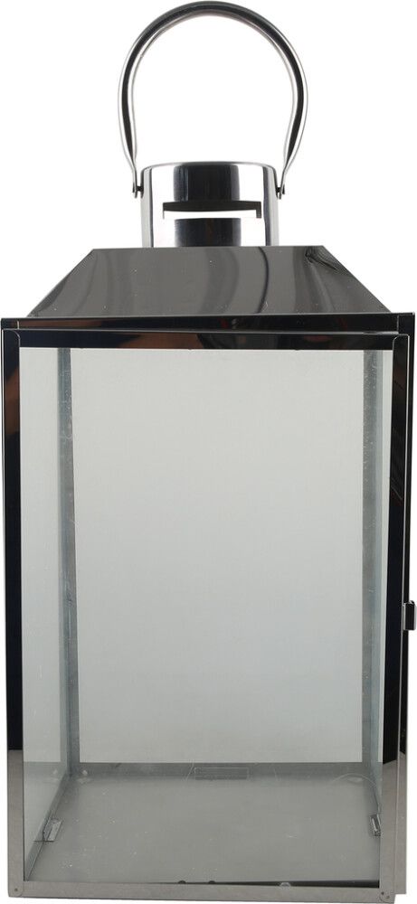 Latern Gemma 22 x 22 x 42 cm, hõbedane