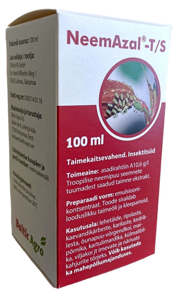 NeemAzal-T/S putukate tõrjeks 100 ml