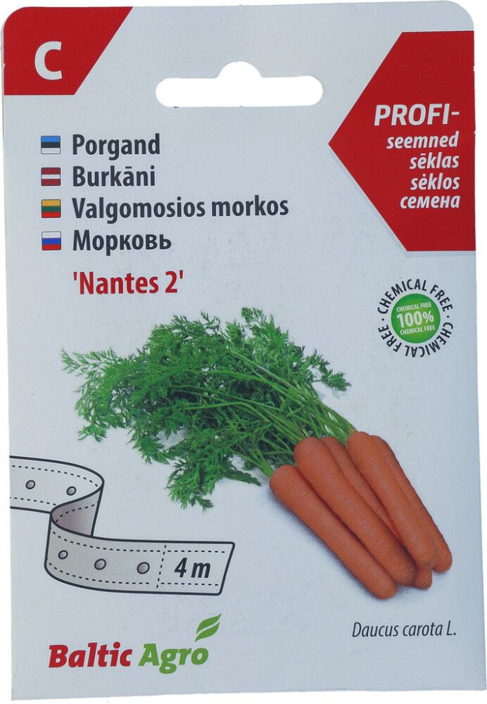 Porgand Baltic Agro ‘Nantes 2’ seemnelindil
