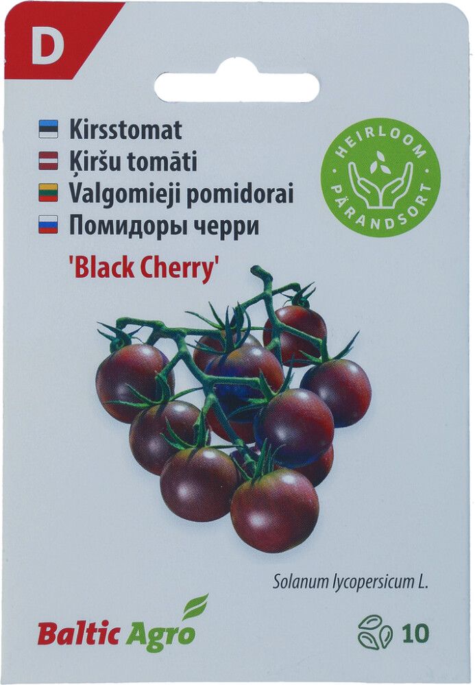 Kirsstomat ‘Black Cherry’