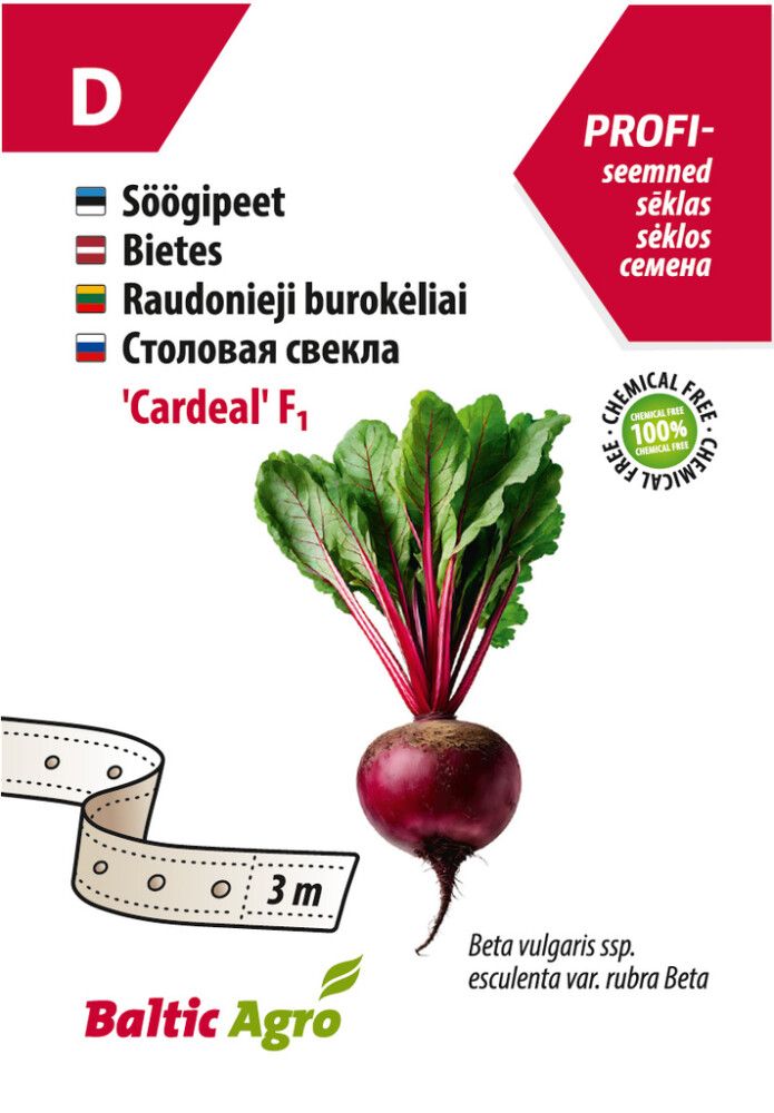 Punapeet Baltic Agro ‘Cardeal’ F1 seemnelindil