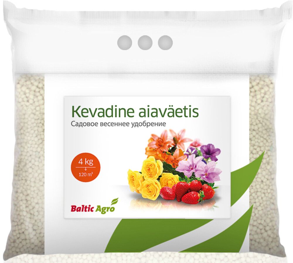 Kevadine aiaväetis Baltic Agro 4 kg